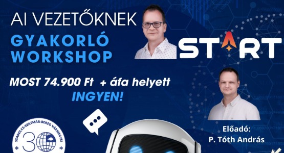AI vezetőknek gyakorló workshop