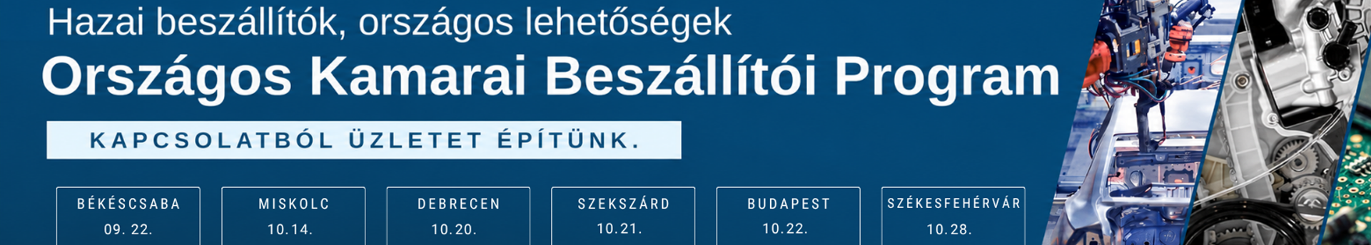 Észak-alföldi Beszállítói Fórum: szeptember 21-én nyílik az időpontfoglalás