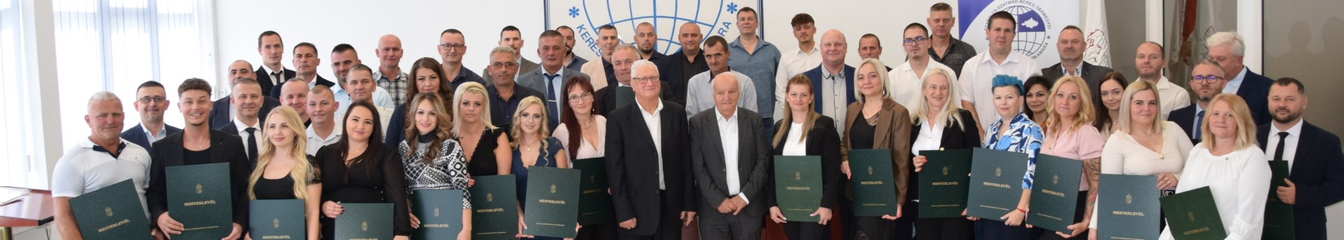 Ünnepélyes keretek között vették át mesterleveleiket a vármegye új mesterei