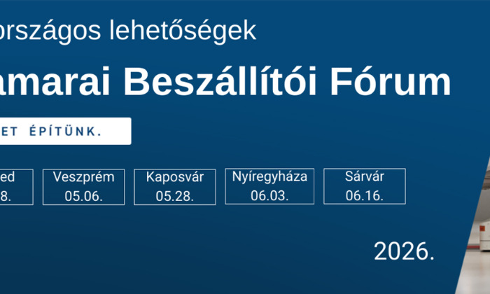 Országos Kamarai Beszállítói Program 2026.