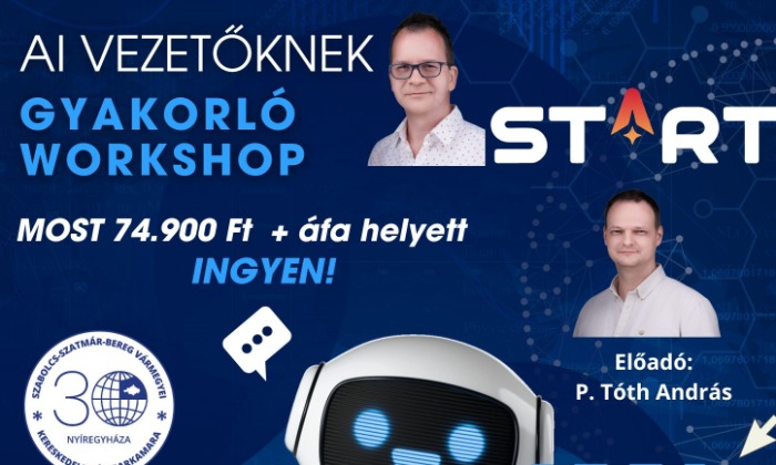 AI vezetőknek gyakorló workshop