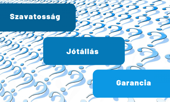 Változások a jótállás, szavatosság  szabályaiban - ONLINE workshop - 2026. április 20. hét...