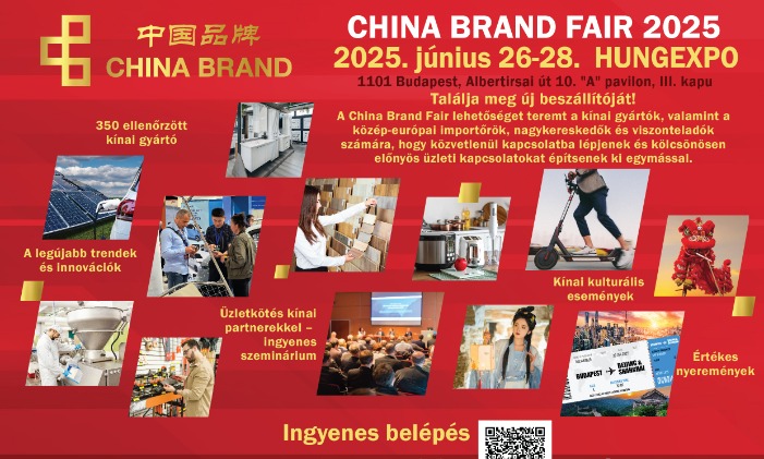 Találja meg új beszállítóját a China Brand Fair-en!