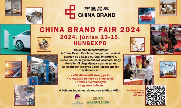 Utazzon a kamarával a China Brand Fair 2024 Expora