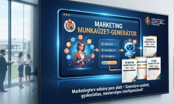 Marketingterv néhány perc alatt – új szolgáltatást indított a kamara