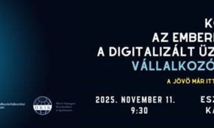 Középpontban az emberi teljesítmény a digitalizált üzleti világban_november 11. Eger