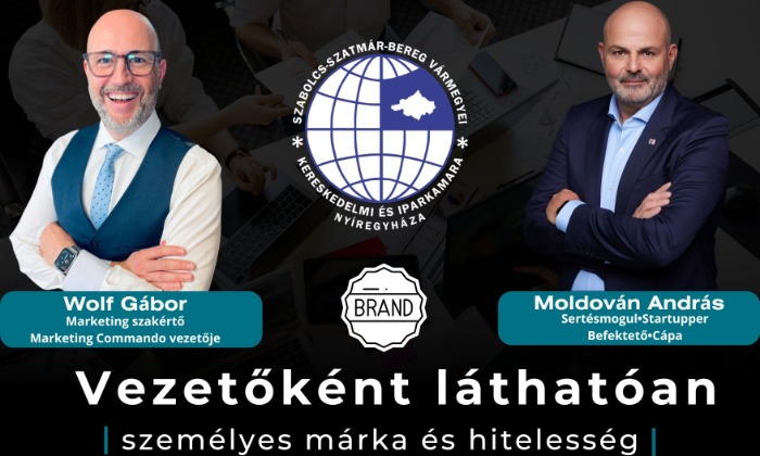 Vezetőként láthatóan – személyes márka és hitelesség