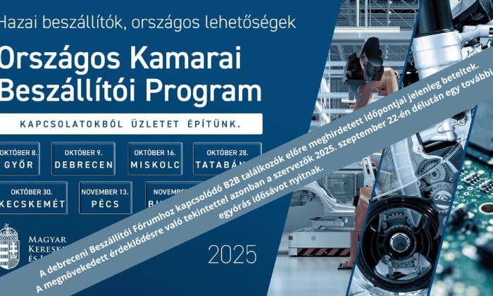 Észak-Alföldi Regionális Beszállítói Fórum