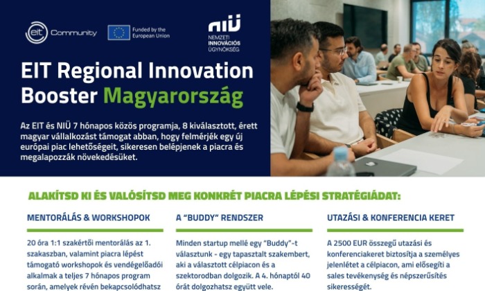 Nemzetközi piacra lépést segítő program indul innovatív magyar vállalkozásoknak