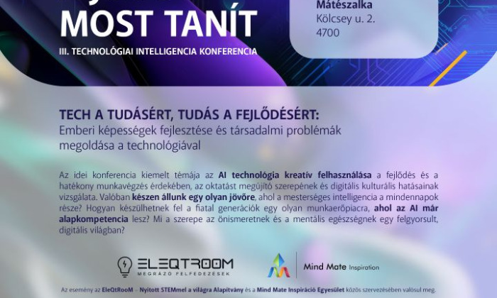 III. Technológiai Intelligencia konferencia és #Tech4Study